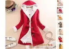 Casual Knit Button Warm Hooded Cardigan
