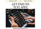 Paid App Testing: Earn From Home!   